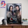 Damian Priest And New World Heavyweight Champion at WWE WrestleMania XL Home Decor Poster Canvas