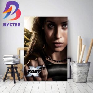 Daniela Melchior As Isabel In Fast X 2023 Decor Poster Canvas
