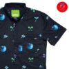 Dark Type Pattern Pokemon For Men And Women In Summer Vacation Button Up Hawaiian Shirt Dark Type Pattern Pokemon For Men And Women In Summer Vacation Button Up Hawaiian Shirt