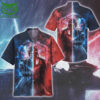 Darth Vader Tropical Watermelon Hibiscus Summer Hawaiian Shirt For Men And Women