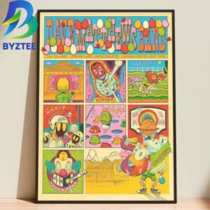 Dave Matthews Band Dairen Center New York 2026 Home Decor Poster Canvas