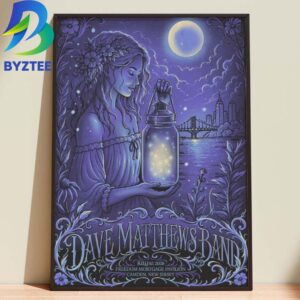 Dave Matthews Band Freedom Mortgage Pavlion Camden New Jersey 2026 Home Decor Poster Canvas