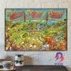 Dead And Company 2025 San Francisco Concert Poster Show At Golden Gate Park In California On August 1 2025 Home Decor Poster Canvas