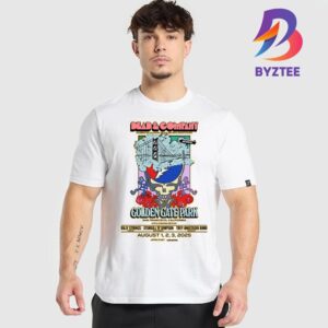 Dead And Company Celebrating 60 Years Of Grateful Dead Music Poster At Golden Gate Park In San Francisco CA On August 1-2-3 2025 Shirt