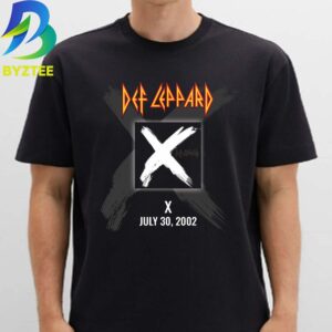 Def Leppard X Album Cover The Band’s Eighth Stuido 2026 Unisex T- Shirt