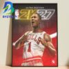 Victor Wembanyama NBA 2K27 Edition Cover Athlete Home Decor Poster Canvas