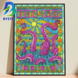 Dirty Heads Grand Rapids July 28th 2026 Home Decor Poster Canvas