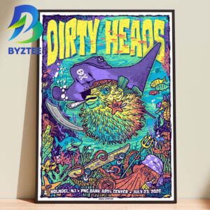 Dirty Heads Holmdel, Nj Pnc Bank Arts Center July 23th 2026 Home Decor Poster Canvas