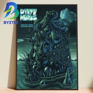 Dirty Heads RBC Amphitheatre Torono July 26th 2026 Home Decor Poster Canvas