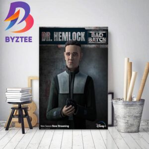 Doctor Hemlock In Star Wars The Bad Batch Decor Poster Canvas