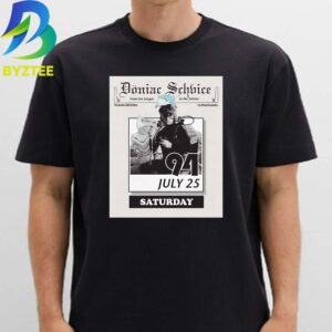 Doniac Schvice The Phish Newsletter The Garden 2026 Edition 94 July 25th Saturdays Unisex T- Shirt