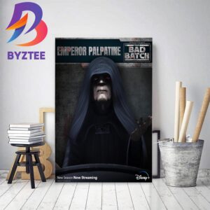 Emperor Palpatine In Star Wars The Bad Batch Decor Poster Canvas