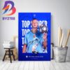 Erling Haaland Back-To-Back Premier League Golden Boot Winner Wall Decor Poster Canvas