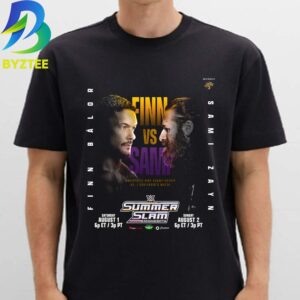 Finn Balor vs Sami Zayn Square Off In An Undiputed WWE Championship Summer Slam 2026 Unisex T Shirt