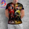 Frankenstein Official Poster A Film By Guillermo Del Toro With Starring Oscar Isaac Jacob Elordi Mia Goth And Christoph Waltz All Over Print Shirt