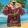 Flying Type Pattern Pokemon For Men And Women In Summer Vacation Button Up Hawaiian Shirt