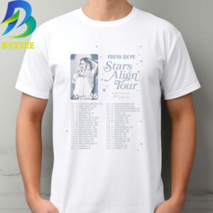Freya Skye Stars Align Tour With Special Guest Alex Sampson 2026 Unisex T- Shirt