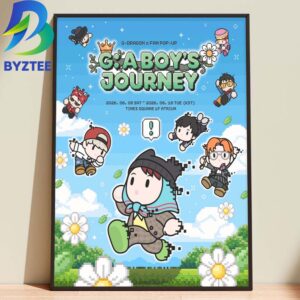 G Dragon X Fam Pop Up G:A BOY’S JOURNEY 2026 Home Decor Poster Canvas