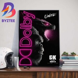 G x K The New Empire Dolby Cinema Official Poster Art Decorations Poster Canvas