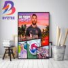GTA 6 Grand Theft Auto VI Officially Release In Fall 2025 Wall Decor Poster Canvas