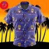 Geno Super Mario Bros For Men And Women In Summer Vacation Button Up Hawaiian Shirt Geno Super Mario Bros For Men And Women In Summer Vacation Button Up Hawaiian Shirt