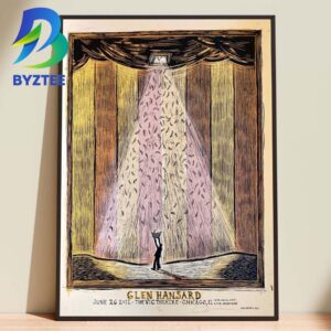 Glen Hansard The Vic Theatre Chicago 2026 Home Decor Poster Canvas
