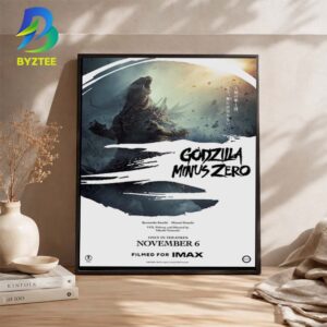 Godzilla Minus Zero November 6 2026 IMAX Home Decor Poster Canvas