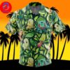 Grass Type Pokemon Pokemon For Men And Women In Summer Vacation Button Up Hawaiian Shirt Grass Type Pokemon Pokemon For Men And Women In Summer Vacation Button Up Hawaiian Shirt