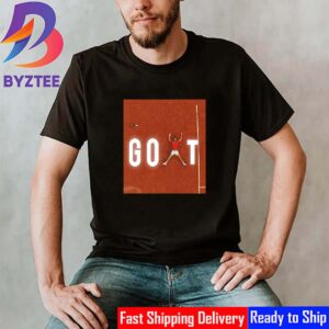Greatest Of All The Time Legend Of Tennis GOAT Novak Djokovic Gold Medal For Serbia In 2024 Paris Olympics Classic T-Shirt