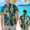 Green Bay Packers Baby Yoda Tropical Hawaiian Shirt For Men And Women