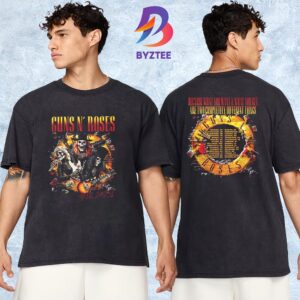 Guns N Roses Rose Skeletons Tour 2025 Because What You Want And What You Get Are Two Completely Different Things Tour Dates List T-Shirt