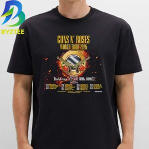 Guns N’ Roses With Special Guest North America World Tour 2026 Unisex T Shirt