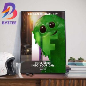He Will Slide Into Your DMs Keegan-Michael Key Is Slime In If Movie Official Poster Home Decor Poster Canvas