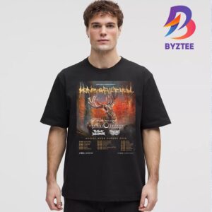 Heaven Shall Burn Heimat Over Europe 2026 With Special Guests The Halo Effect The Black Dahlia Murder And Frozen Soul Unisex T-Shirt