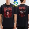 ACDC Highway to Hell Canada PWR UP Tour 2026 Two Sided T Shirt
