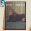 Hilary Duff Morrison Co 2026 Red Rocks Amphitheatre Lucky Me Tour July 20th Home Decor Poster Canvas