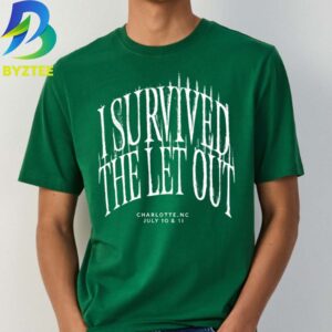 I Survived The Let Out J. Cole Charlotte NC 2026 The Fall-Off Unisex T- Shirt