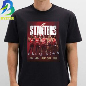 Indiana Fever Starters WNBA 2026 Unisex T- Shirt