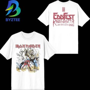 Iron Maiden Eddfest Knenworth Number Of The Beast 2026 Two Sided T-Shirt