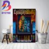 Iron Maiden Poster For Hell On Earth In The Future Past Tour 2023 Home Decor Poster Canvas