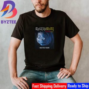 Iron Maiden Poster For Wasted Years In The Future Past Tour 2023 Shirt