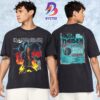 Iron Maiden Run For Your Lives World Tour 2025 Germany Tour Exclusive Tee Schedule Dates And Cities List On July 2025 Two Sided Unisex T-Shirt