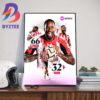 Ivan Toney Is Officially Back Brentford In Premier League Art Decor Poster Canvas
