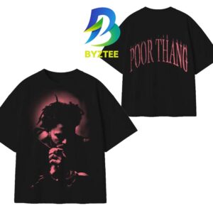 J Cole Poor Thang The Fall Off Tour 2026 Two Sided T-Shirt