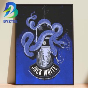 Jack White With Guyscrapers Port Chester NY 19th 2026 Home Decor Poster Canvas