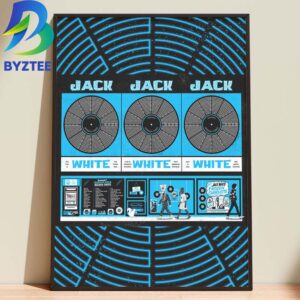 Jack White Tour 2026 Support Toronto Area Home Decor Poster Canvas