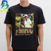 Jannik Sinner Wimbledon Champion 2026 Tennis Wall Art Grand Slam Winner Unisex T- Shirt