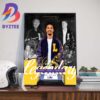 Jayden Daniels Grace The Cover Of The EA Sports NCAA College Football 25 Art Decorations Poster Canvas Jayden Daniels Grace The Cover Of The EA Sports NCAA College Football 25 Art Decorations Poster Canvas