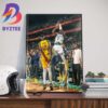Jayden Daniels Joins Billy Cannon And Joe Burrow As LSU Heisman Winners Wall Decor Poster Canvas