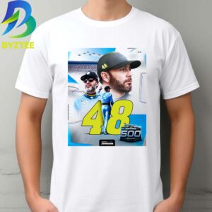 Jimmie Johnson Sport The Iconic No 48 Withe Legacy Motor Club For The 2027 DAYTONA 500 Unisex T- Shirt